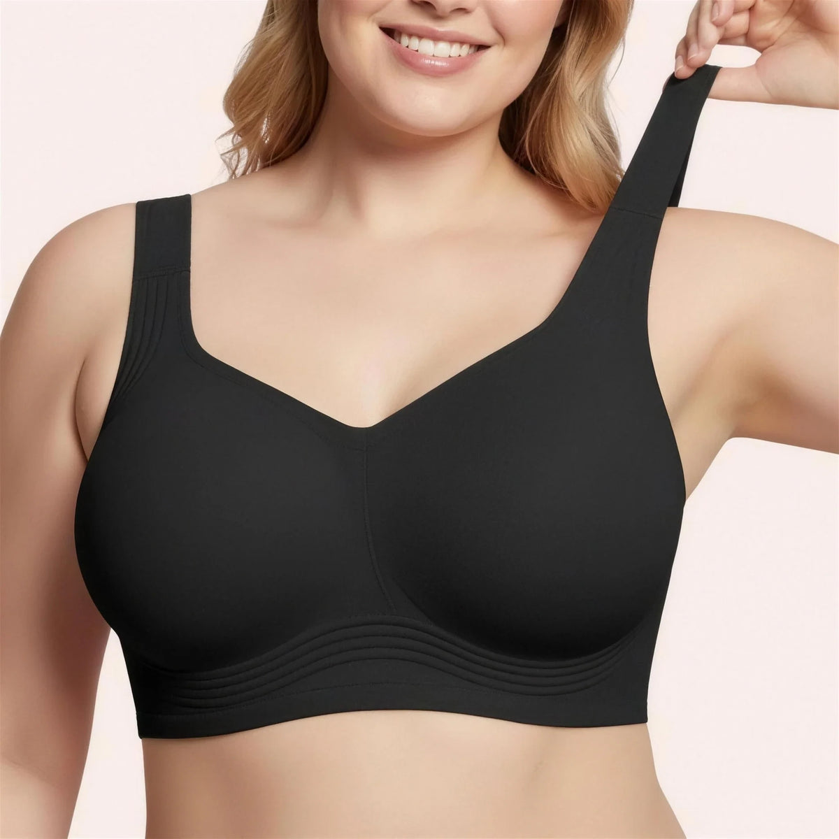 Kit 3 Sutiãs Luna Comfort - Efeito Invisível e Zero Marcas