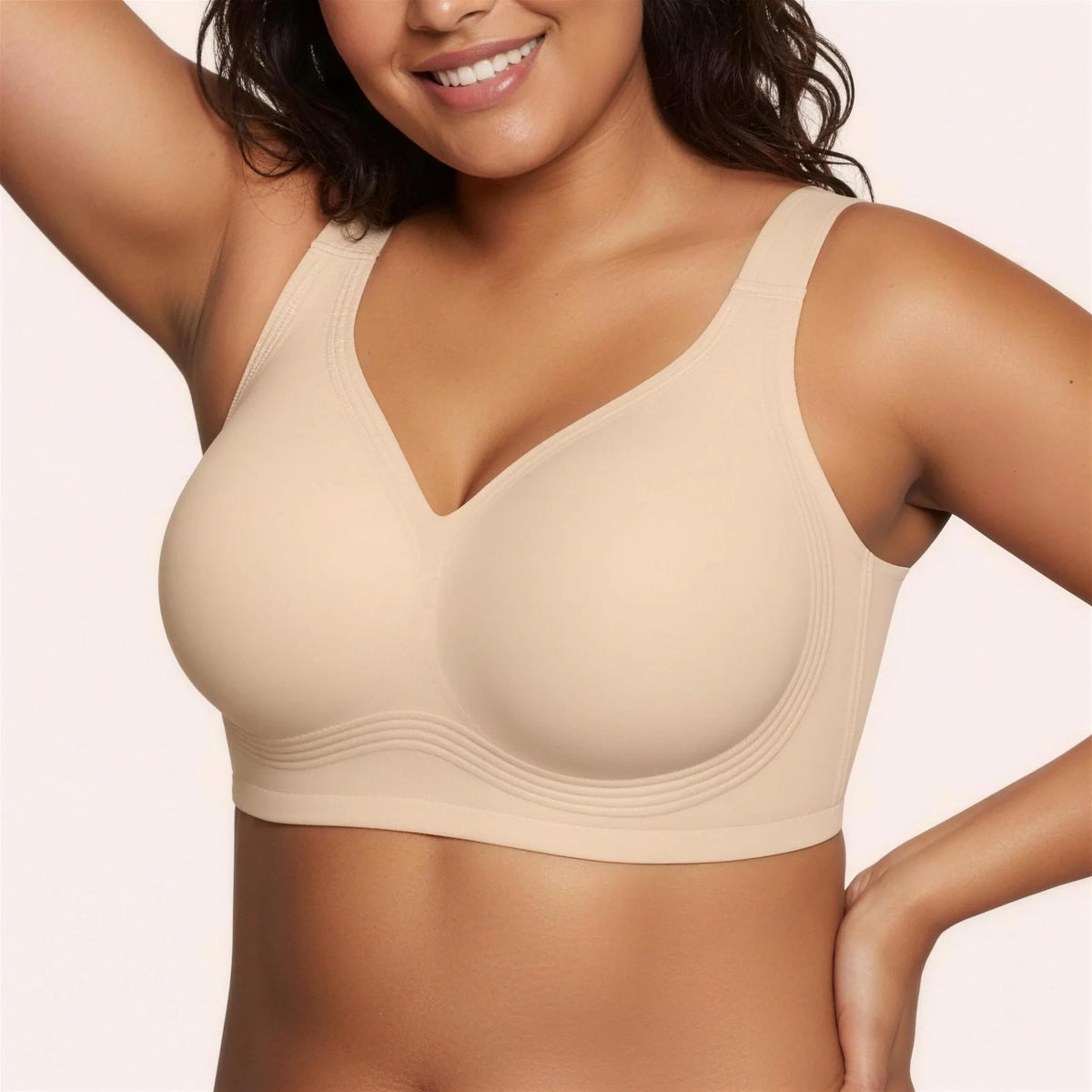 Kit 3 Sutiãs Luna Comfort - Efeito Invisível e Zero Marcas