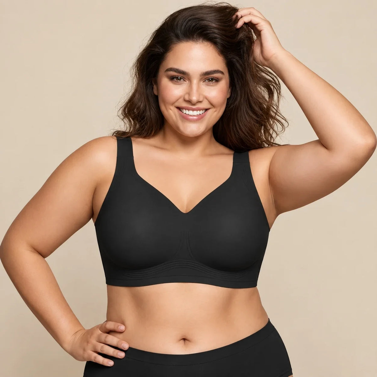 Kit 3 Sutiãs Luna Comfort™ - Efeito Invisível e Zero Marcas