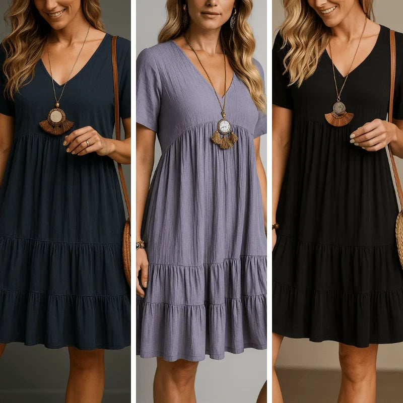 Kit 3 Vestidos Feminino FinaFlor