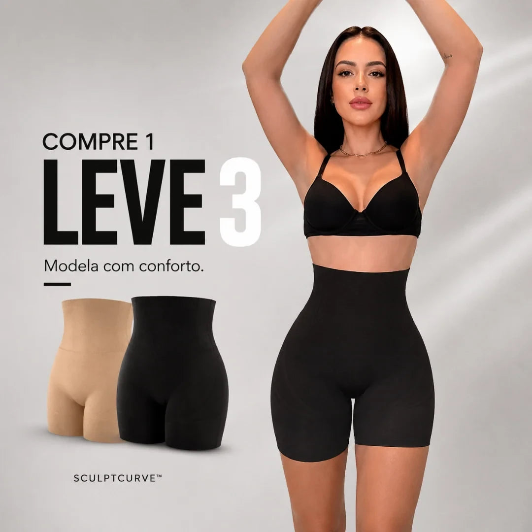 Short Modelador Sculpt Curve | COMPRE 1 LEVE 3