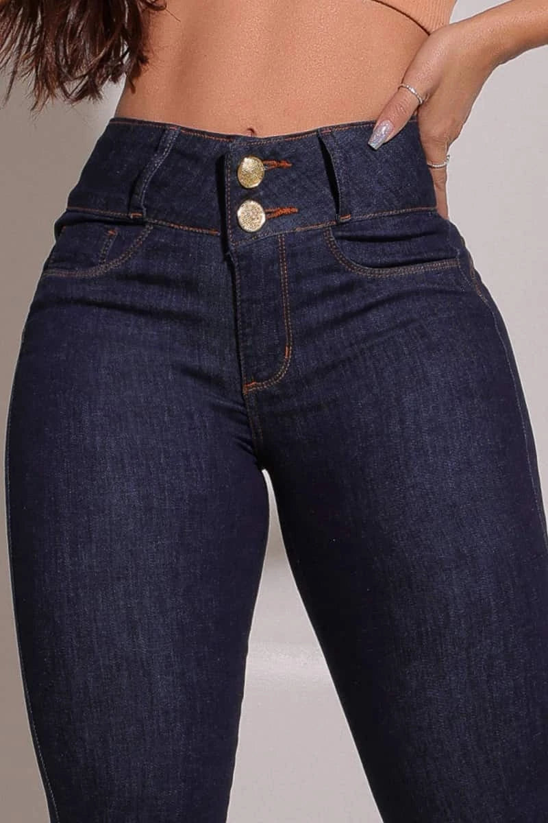 Calça Jeans Modeladora Lipo Mega Bumbum Maravilhosa
