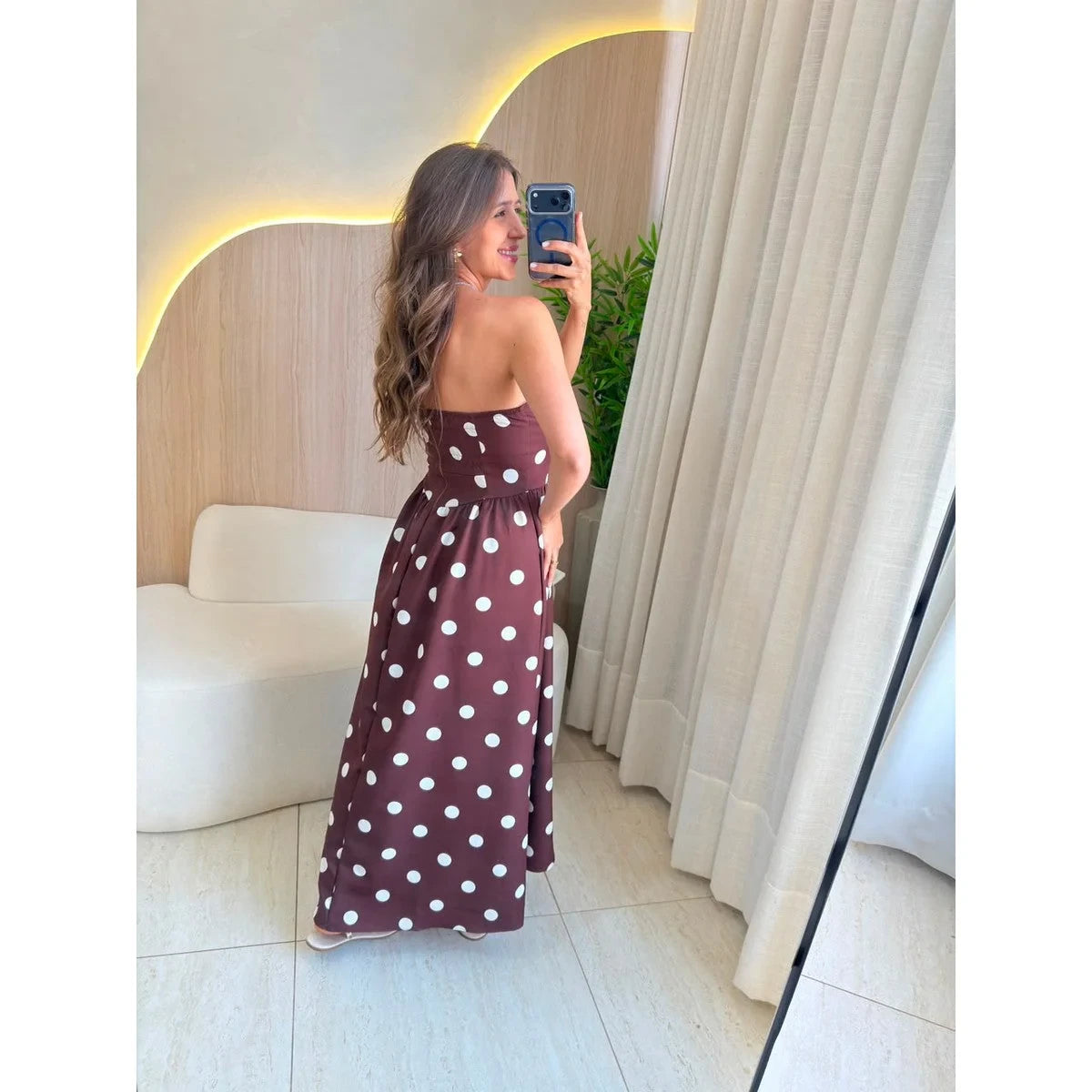 VESTIDO DEBORA CAFÉ